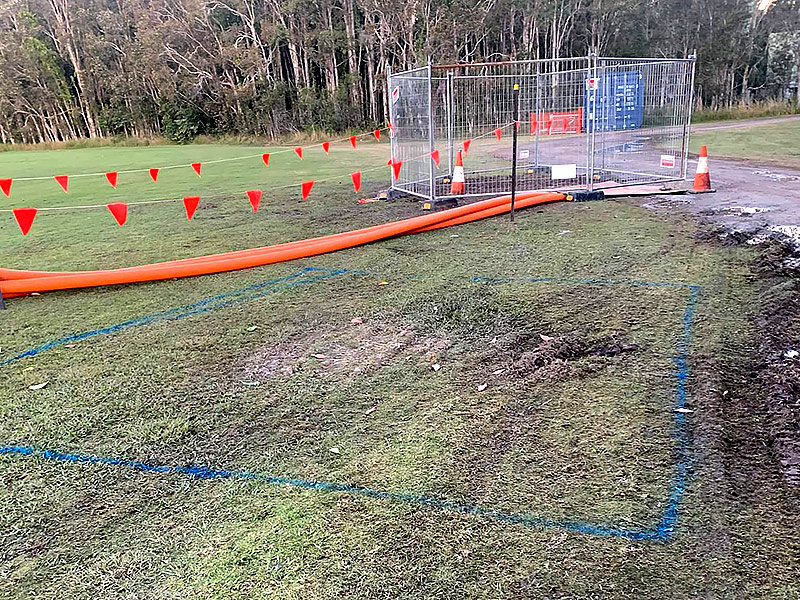 bribie little athletics oval lights